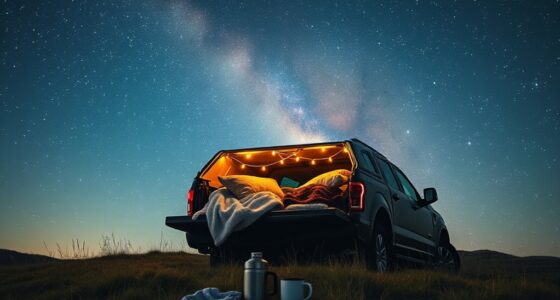 truck bed stargazing tips