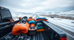 truck bed tips winter travel
