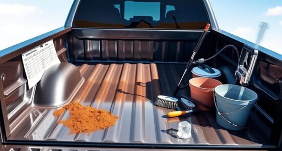 truck bed washing schedule