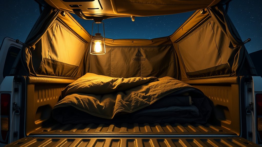 truck bed weatherproofing and privacy