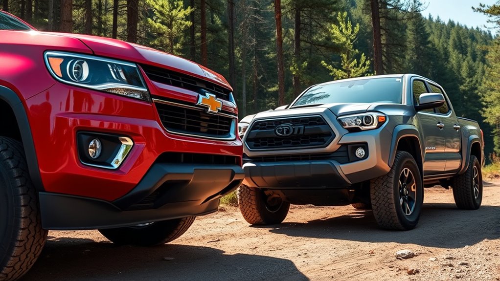 truck comparison chevrolet vs toyota