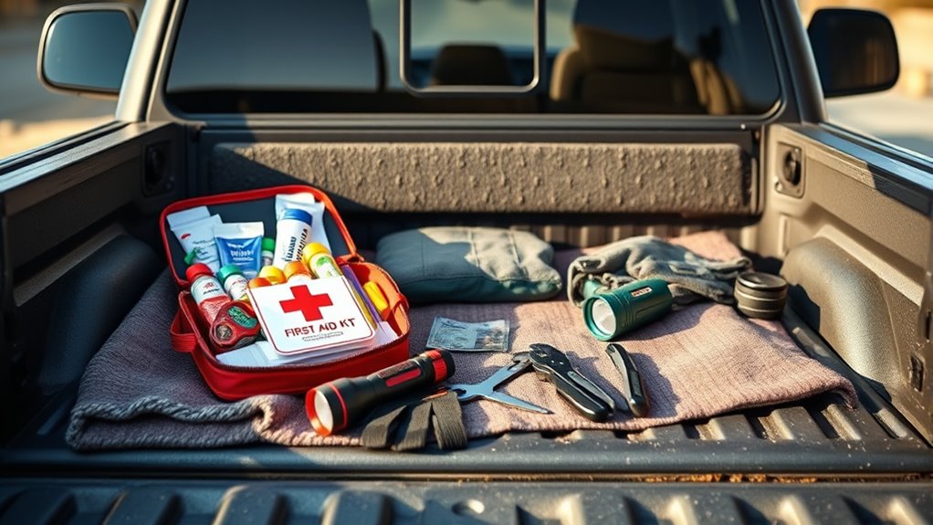 truck emergency first aid