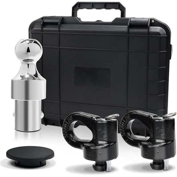 Gooseneck Hitch Ball Kit for Ford & Silverado Trucks