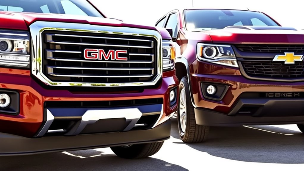 truck model comparison details