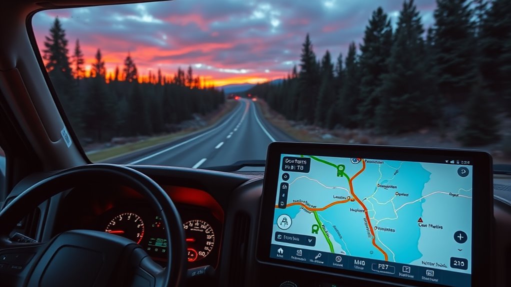 truck specific route planning