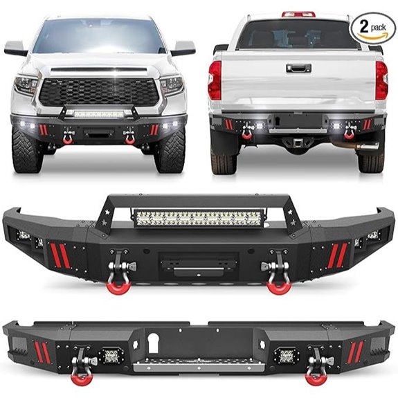 Tundra Bumper Front & Rear with Lights (Style A)