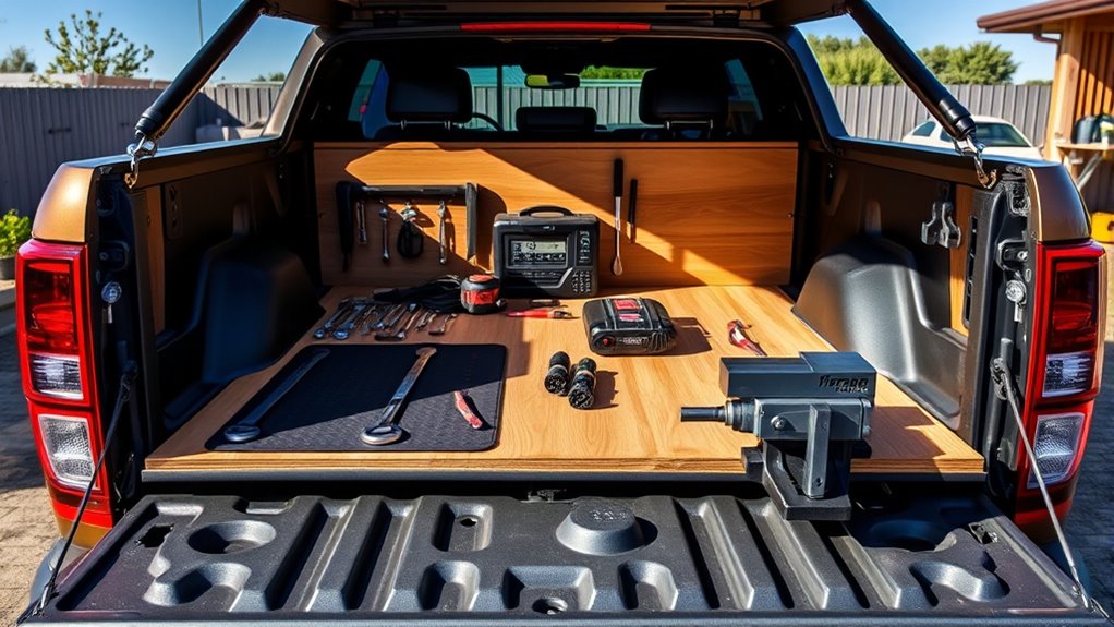 turn tailgate into workbench