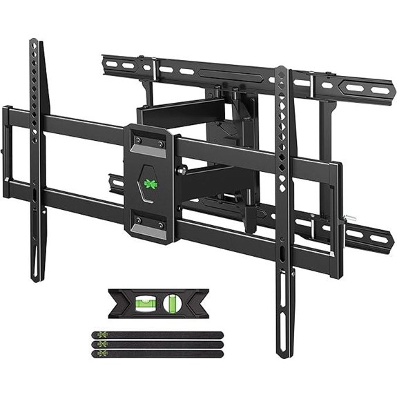 UL Listed Full Motion TV Wall Mount for 42-85 Inches