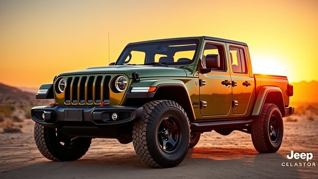 unique jeep gladiator features