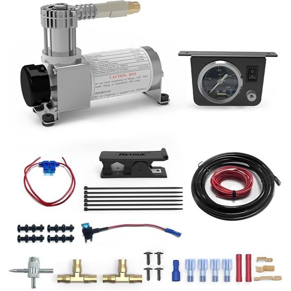 RETRUE Universal Air Suspension Compressor Kit