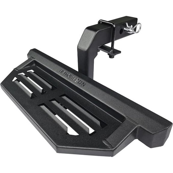IRONBISON Universal Hitch Receiver Step with Drop