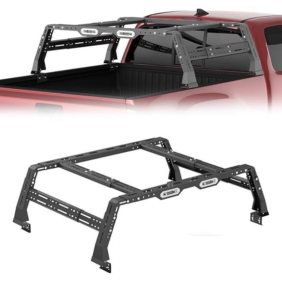 Universal Overland Truck Bed Rack for Pickup Trucks