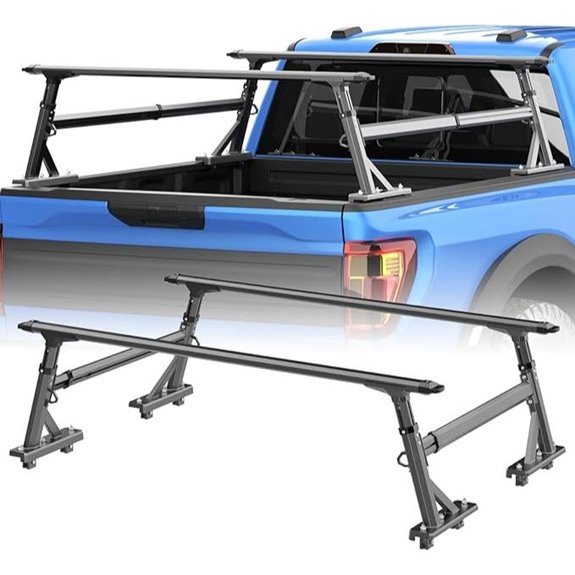 Universal Truck Bed Ladder Rack for Mid-Size & Full-Size Trucks