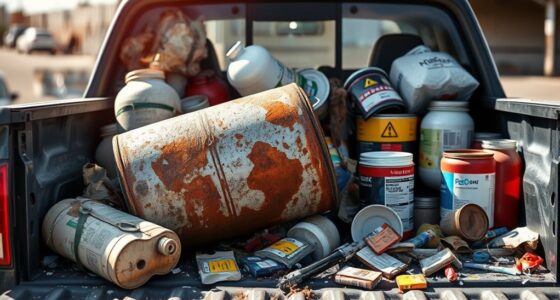 unsafe pickup bed hazmat