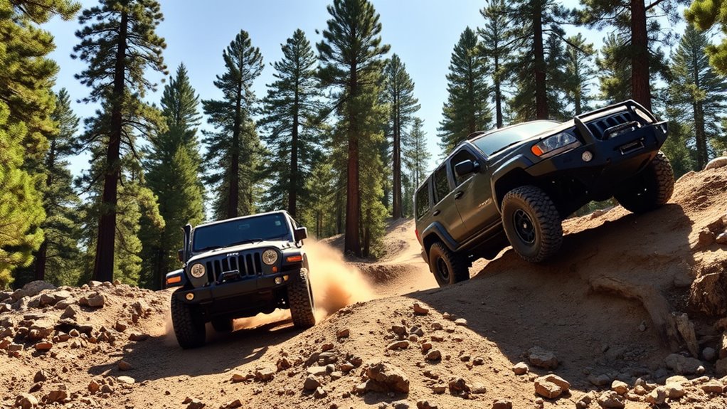 use 4h for moderate off road