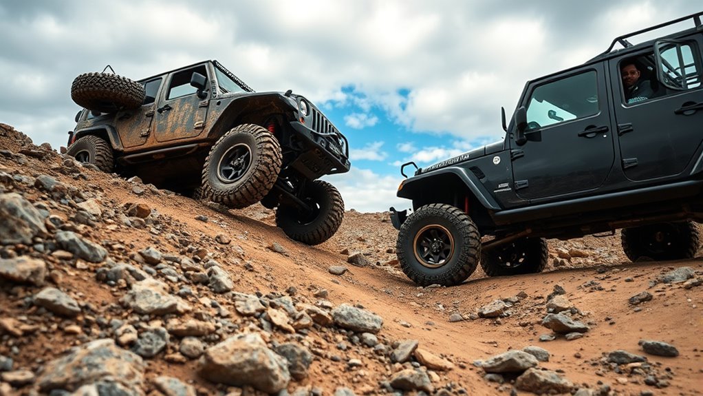 use 4l on challenging terrains