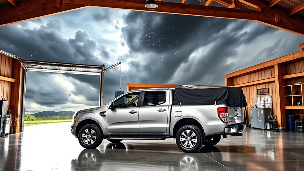 use garage or shelter