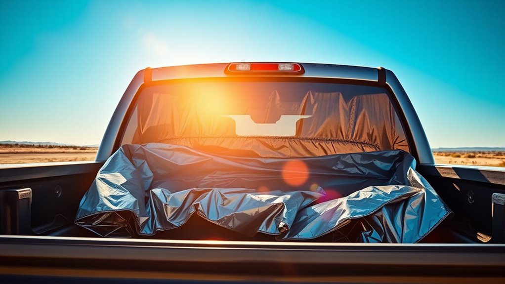 use insulated secured covers