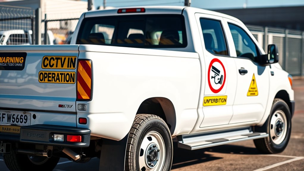 use warning signage effectively