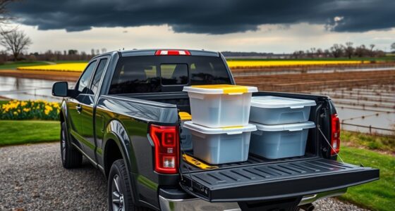 utilize truck bed during flood