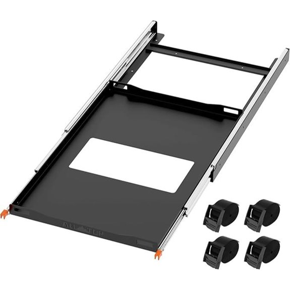 ALL-TOP Fridge Slide for Vehicles with Straps
