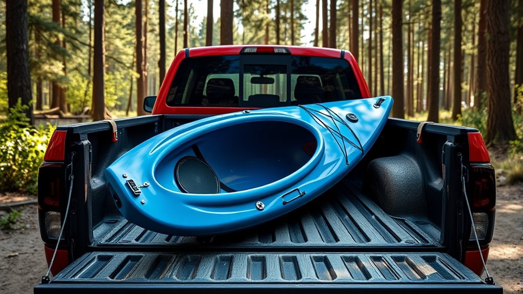 vehicle prep for kayak