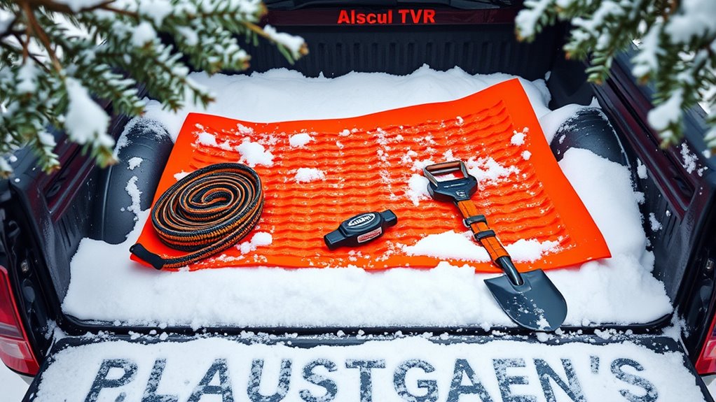 vehicle traction and recovery techniques