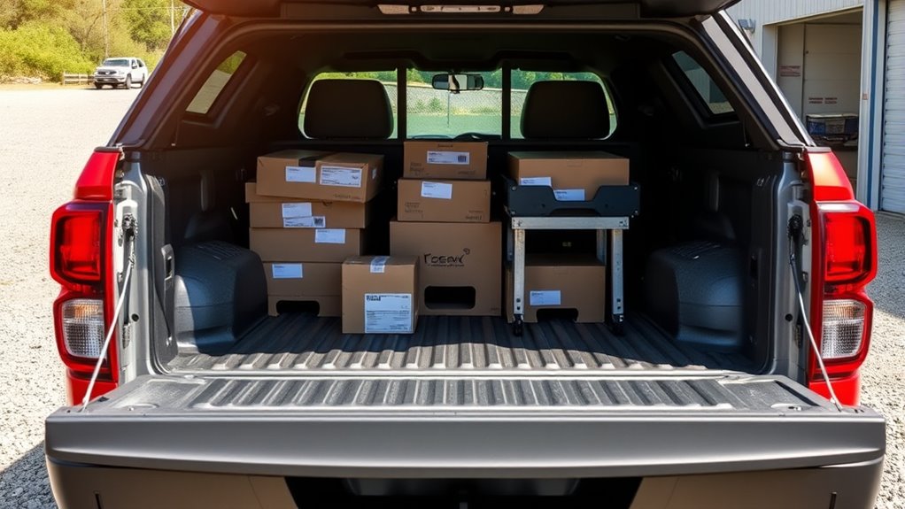 vehicle weight and bed size