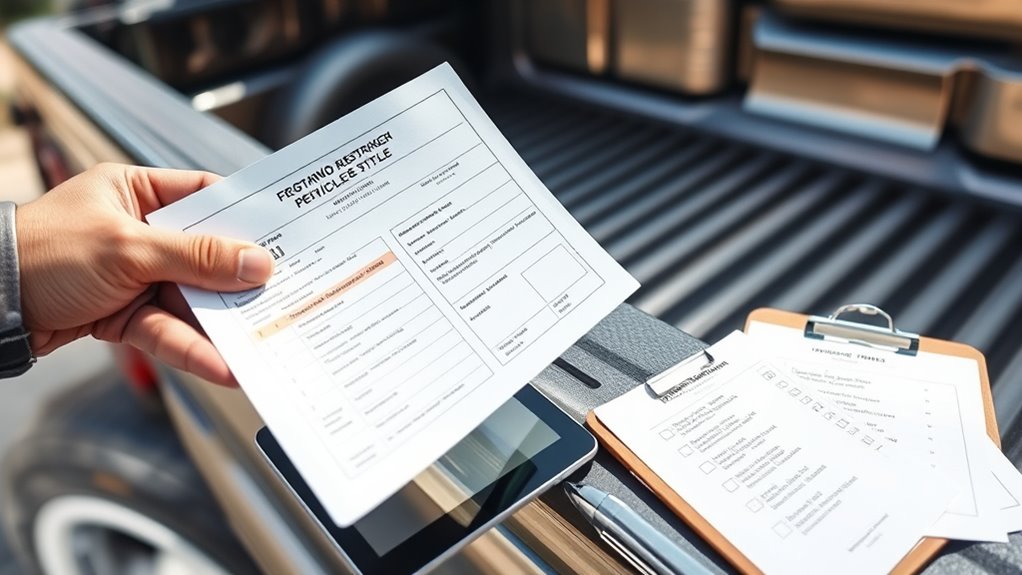verify vehicle documentation legally