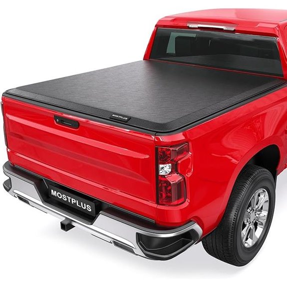 MOSTPLUS Vinyl Truck Bed Cover for Silverado/Sierra