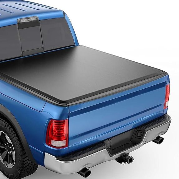 6.5FT Waterproof Roll-Up Truck Bed Cover for Ford F-150