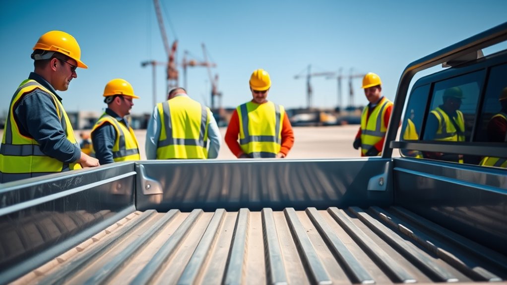 wear ppe around trucks