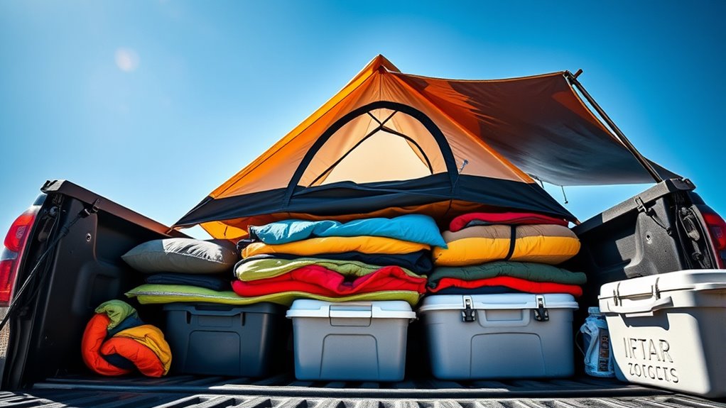 weather aware tent setup