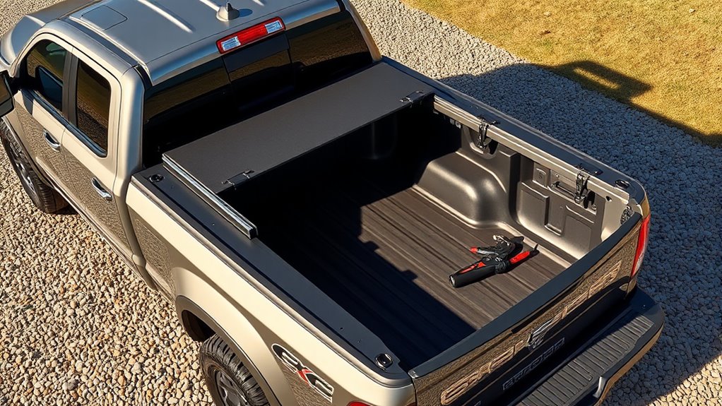 weatherproof accessible truck storage