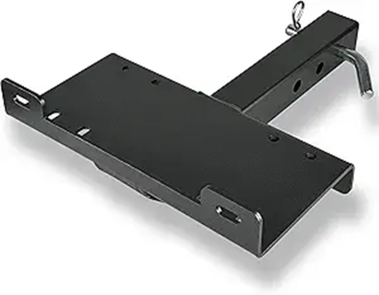 Winch Hitch Mounting Plate for ATV/UTV/SUV