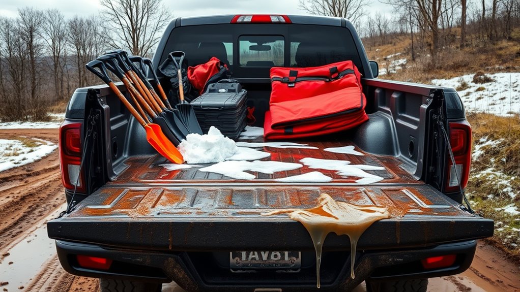 winter truck bed maintenance