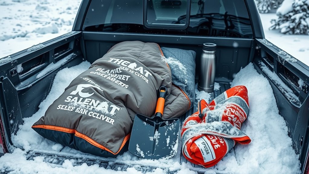 winter truck bed survival essentials