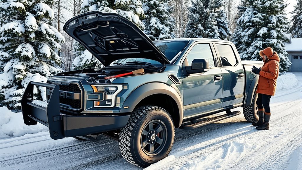 winterize your pickup truck