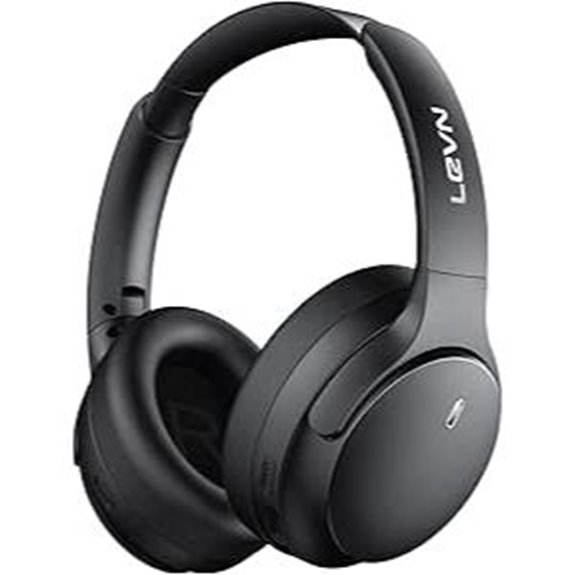 LEVN Wireless ANC Headphones with 70H Battery