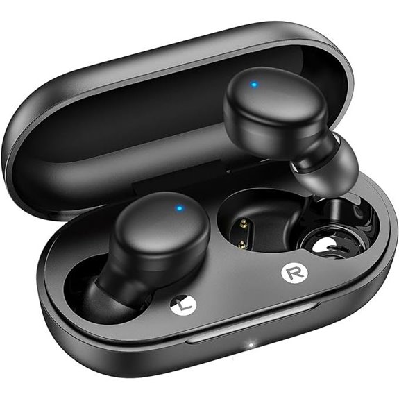 Kurdene Wireless Earbuds with Deep Bass and Mic