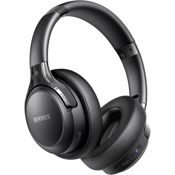 BERIBES Over-Ear Bluetooth Headphones with Microphone