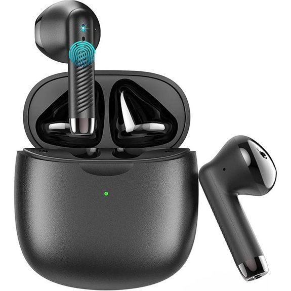 Wireless Bluetooth Earbuds with Noise Cancelling Mic