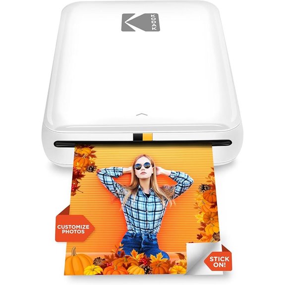 KODAK Step Smartphone Photo Printer (Wireless Portable)