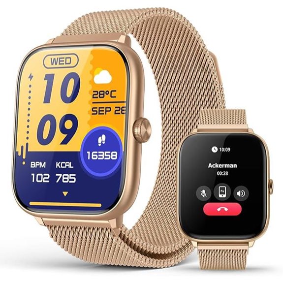 2025 Women’s Smart Watch with Blood Pressure Monitor
