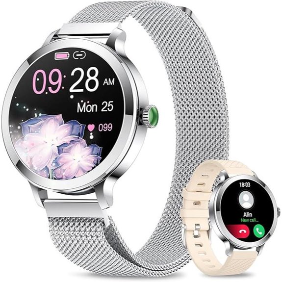 Smart Women’s AMOLED Waterproof Fitness Smartwatch