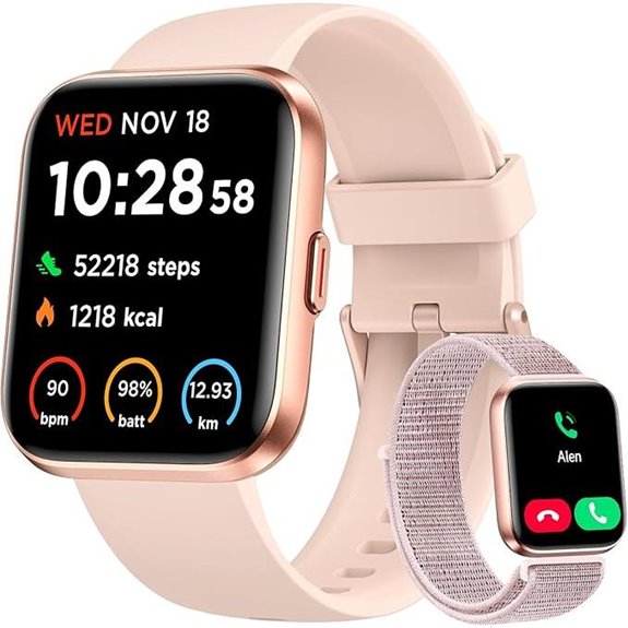 Smartwatch for Women with Calls Fitness & Waterproof