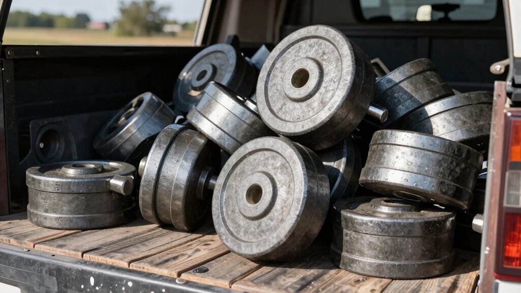 avoid overloading truck bed