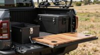 balanced truck bed setup