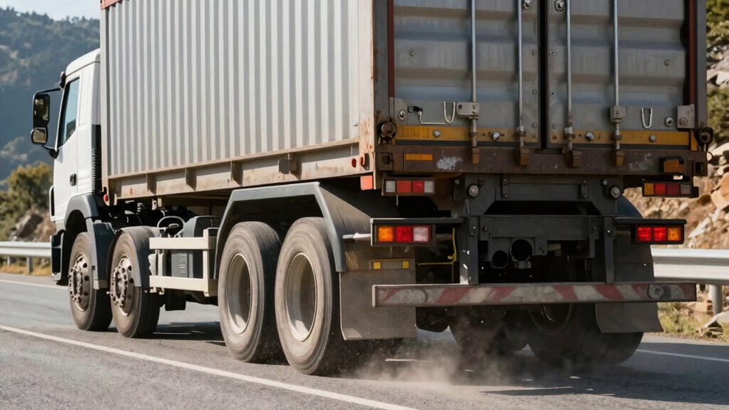 cargo load affects stopping distance