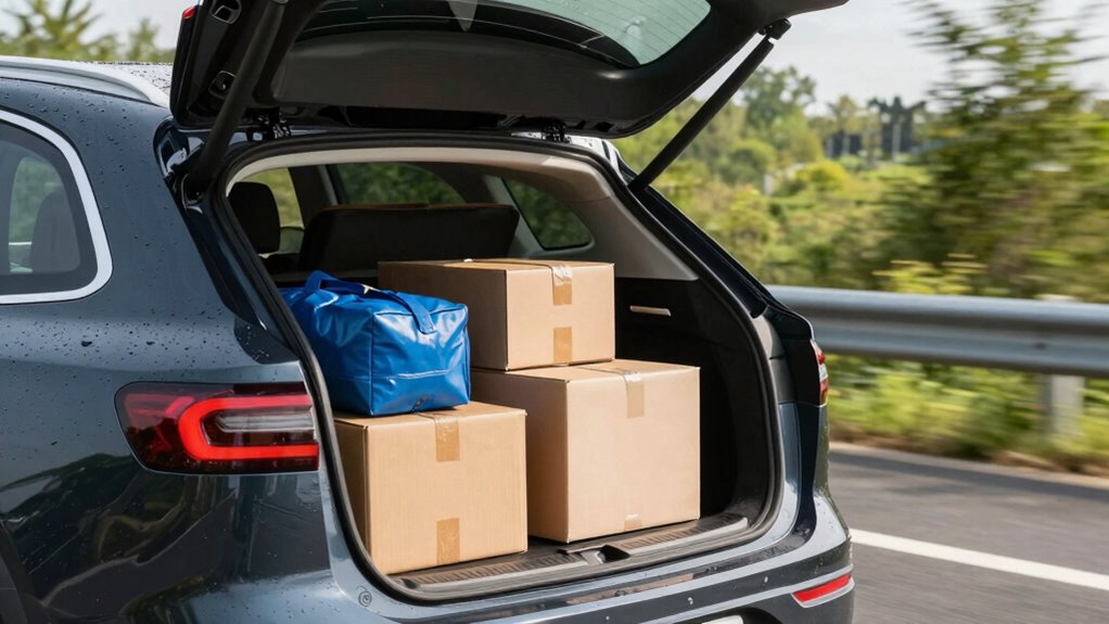 check cargo after driving